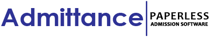 Admittance Online Paperless Admission Software in India